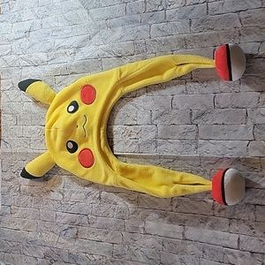 Pokémon Pikachu Hat with long Pokeball tassels
